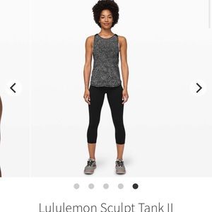 Lululemon sculpt tank II